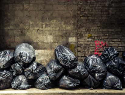 Pile Of Garbage Bags
